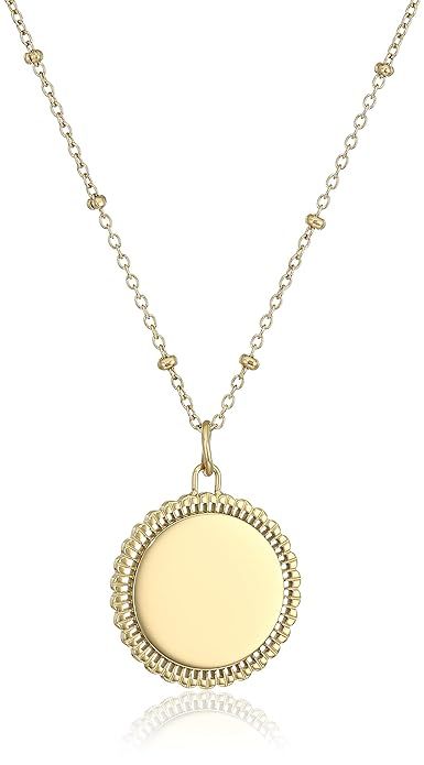 Fossil Women's Casual Round Pendant Chain Necklace | Amazon (US)