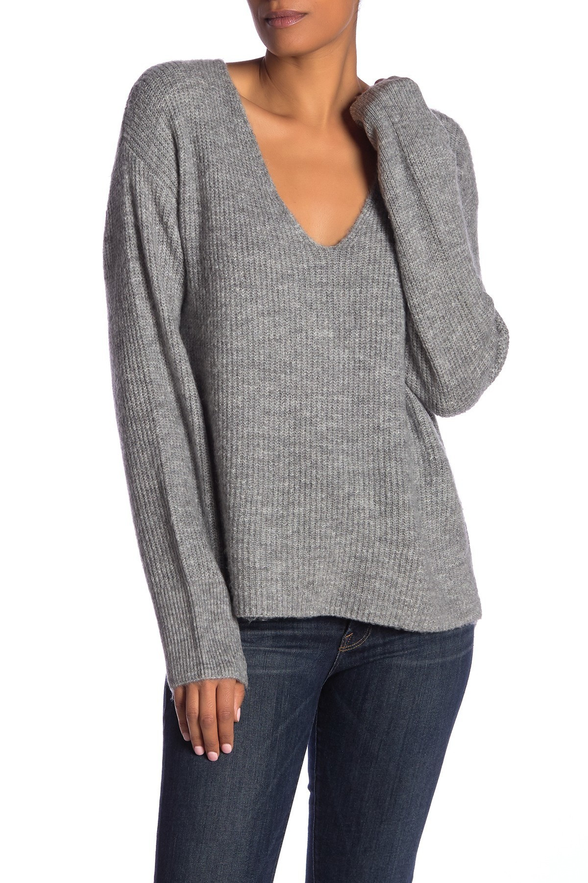 V-Neck Knit Sweater | Nordstrom Rack