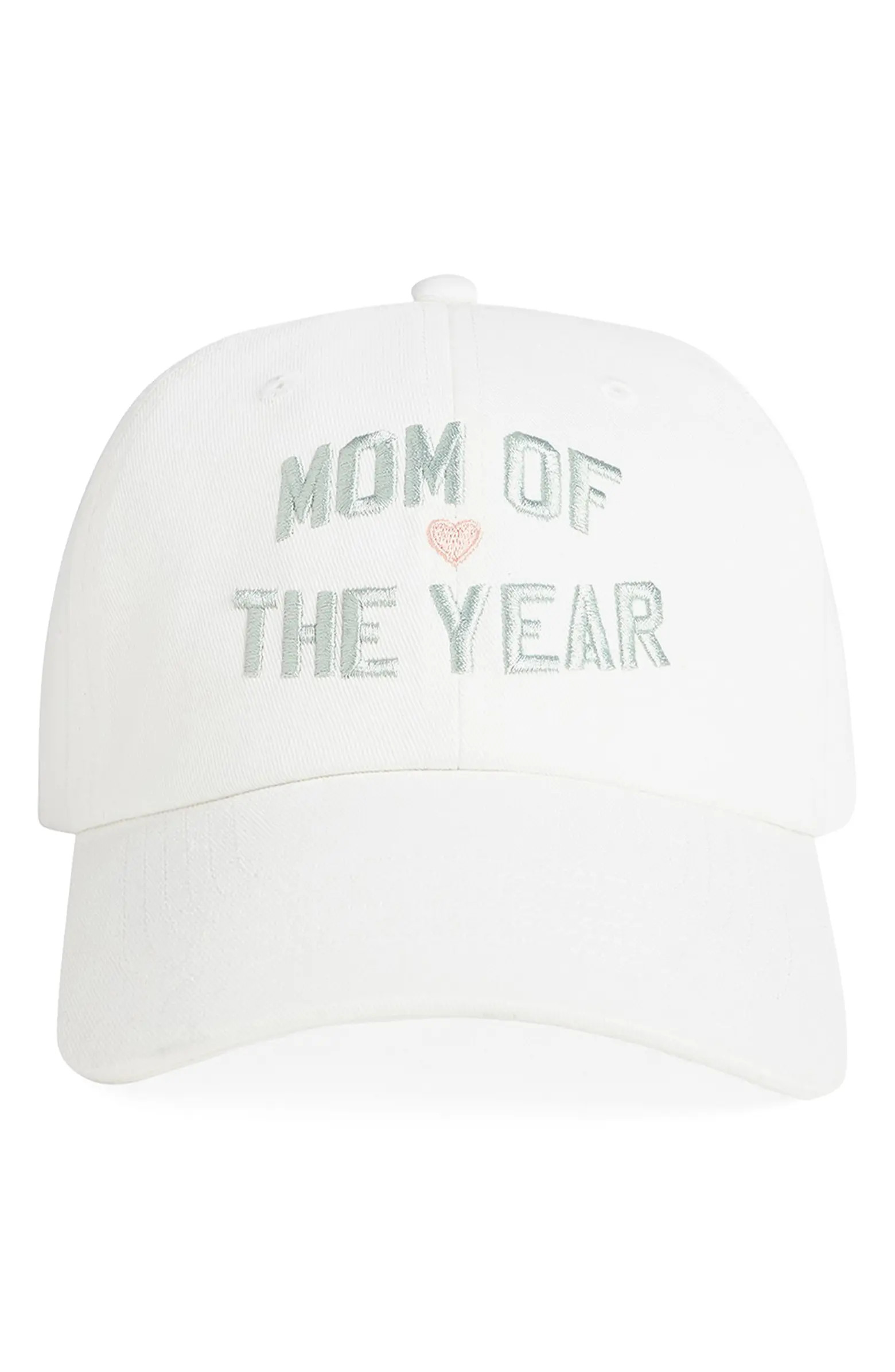 Mom of the Year Cotton Twill Baseball Cap | Nordstrom