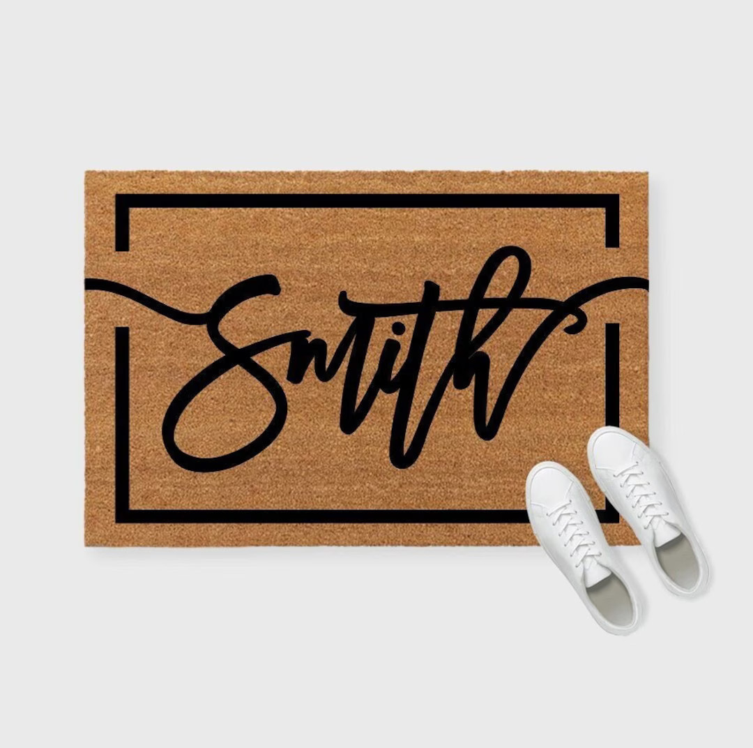 Extra Large Personalized Name Doormat,large Last Name Personalized Doormat,double Doormat,custom ... | Etsy (US)