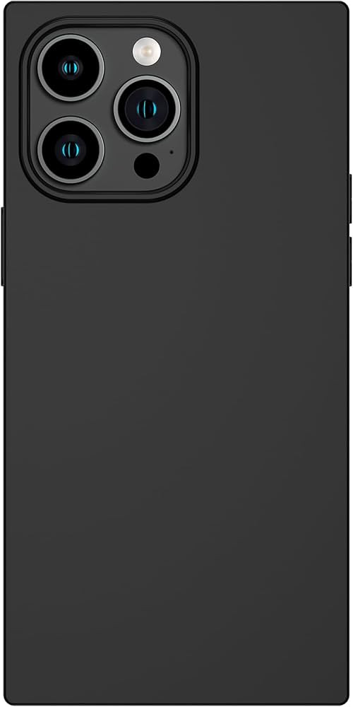 COCOMII Square Case Compatible with iPhone 14 Pro Max - Silicone, Slim, Matte, Soft Touch, Microf... | Amazon (US)