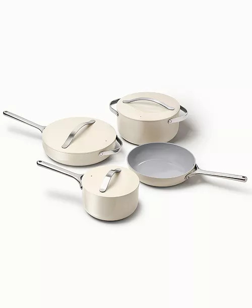 Non-Stick Ceramic 12 Piece Cookware Set | Macy's