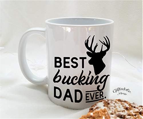 Best Bucking Dad Ever Coffee Mug Daddy Mug Gifts for Dad Fathers Day Gift Fatherhood Mug New Dad ... | Amazon (CA)