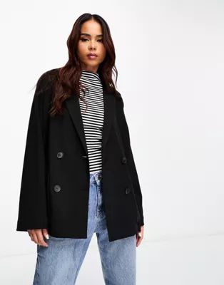 Monki blazer in black | ASOS (Global)