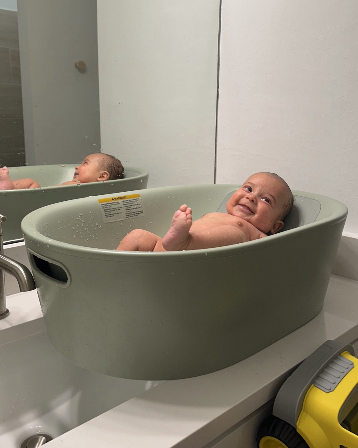 FAVORITE newborn / toddler tub 🫧

#LTKBaby #LTKKids #LTKFamily