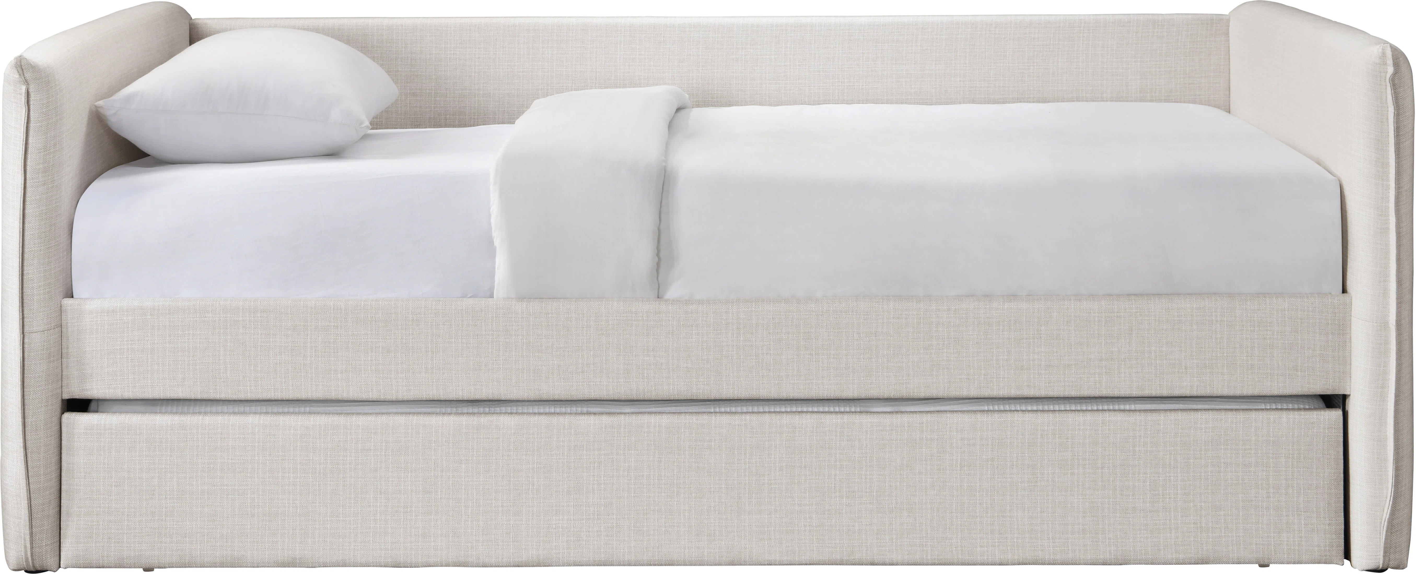 Lissett Upholstered Daybed with Trundle | Wayfair North America