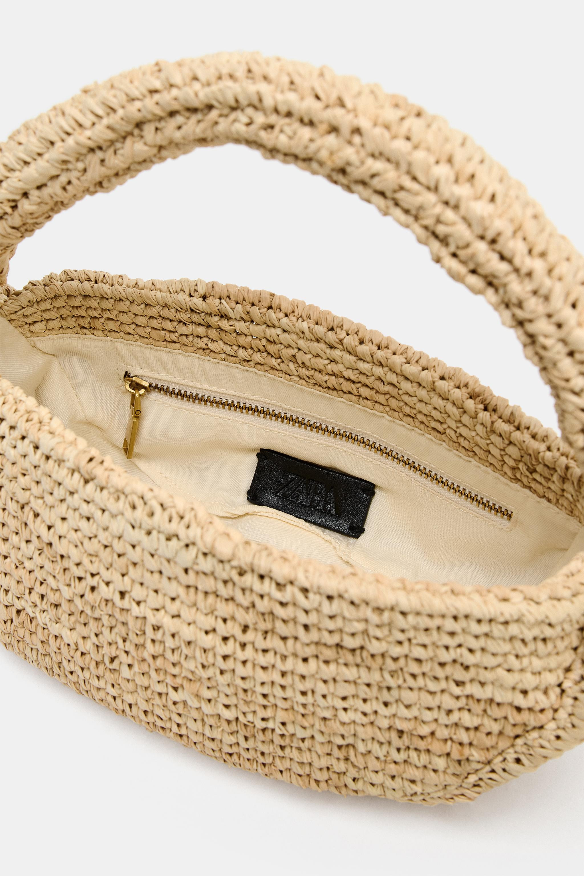 RAFFIA HANDBAG | Zara UK
