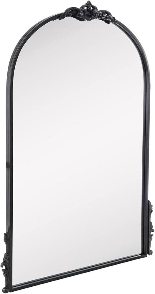 Hobby Lobby Black Arched Mirror – Arch & Flourish Black Arch Mirror - MDF Back Arched Wall Mirr... | Amazon (US)