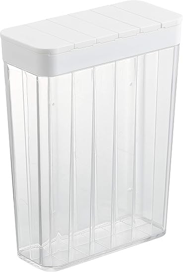 Yamazaki Home Tower Grain Container food storage and organization sets, One Size, White | Amazon (US)