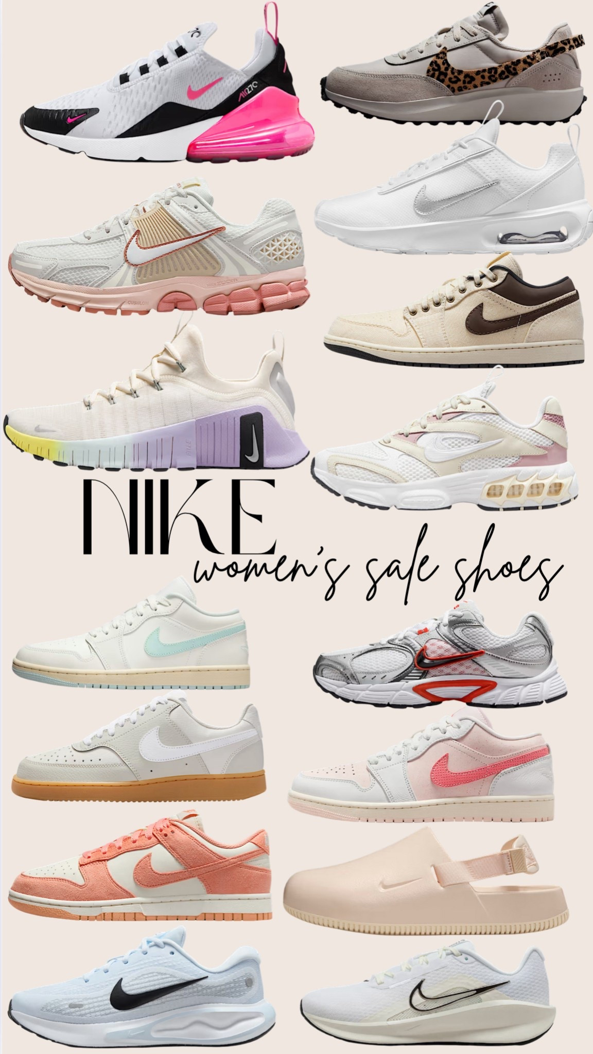 Shop women nikes that are on sale right now! 

#LTKSaleAlert #LTKShoeCrush #LTKFindsUnder100
