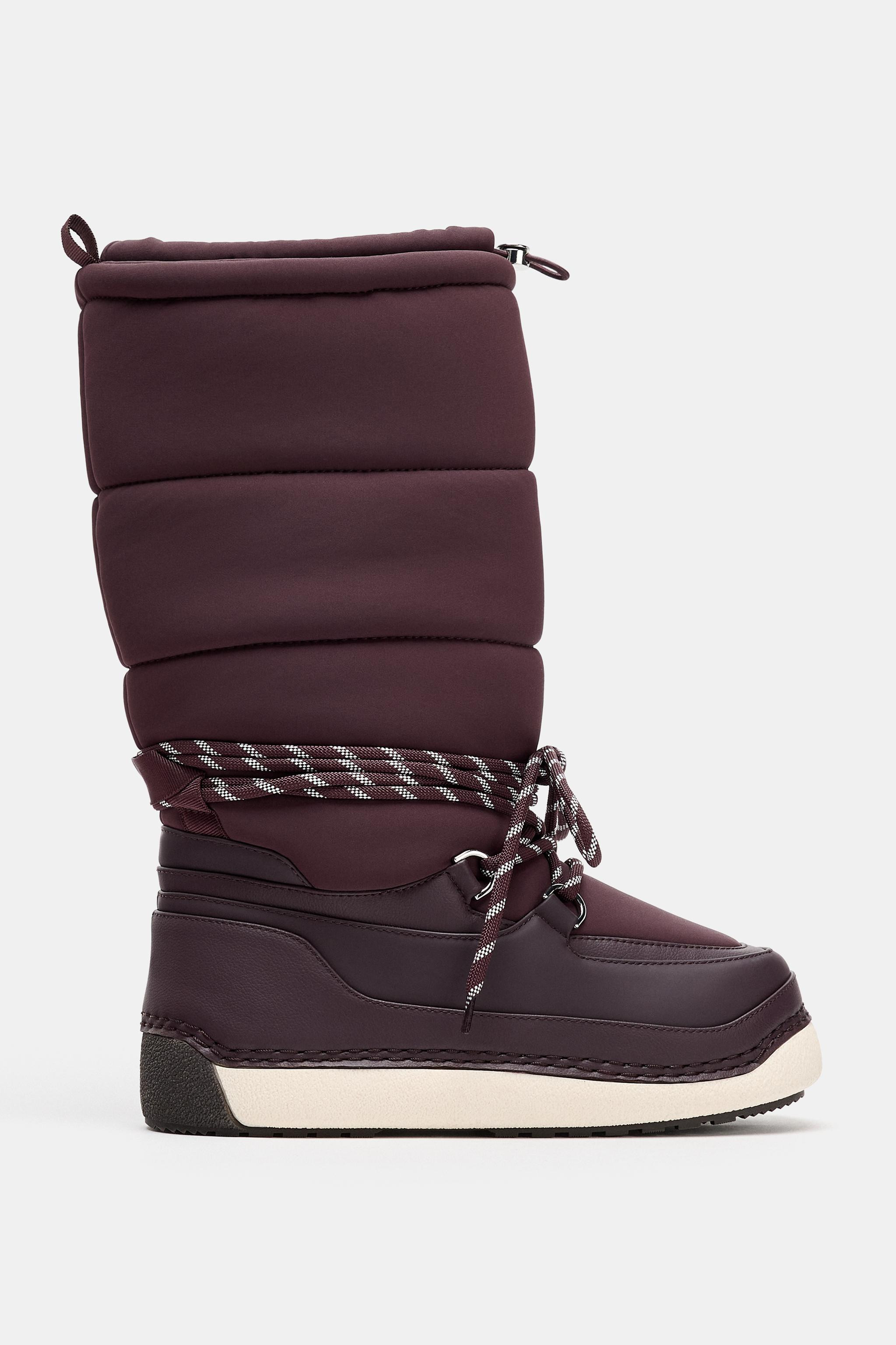 LACED BOOTS SKI COLLECTION | Zara US