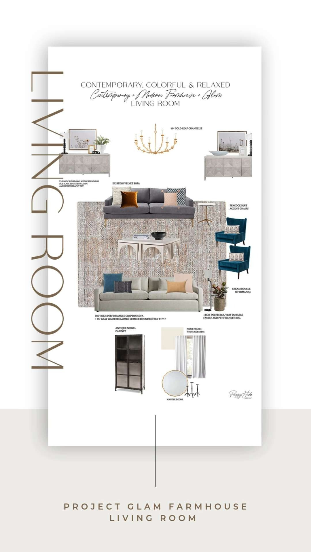 A layered living room that feels as good as it looks. We anchored it with a plush neutral rug, then brought in a curved sofa, brass lighting, and warm textures to keep things cozy but elevated. It’s a little glam, a little farmhouse, and totally livable.

#livingroominspo #glamfarmhouse #curvedsofa #cozyhome #neutralstyle #layeredliving #LTKhome 

 #LTKHome #LTKFindsUnder100