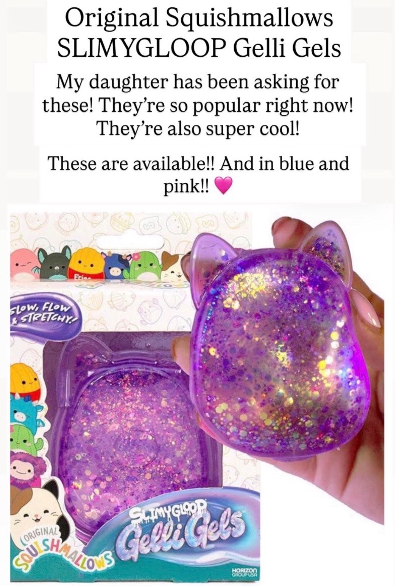 Squishmallow gelli gel
