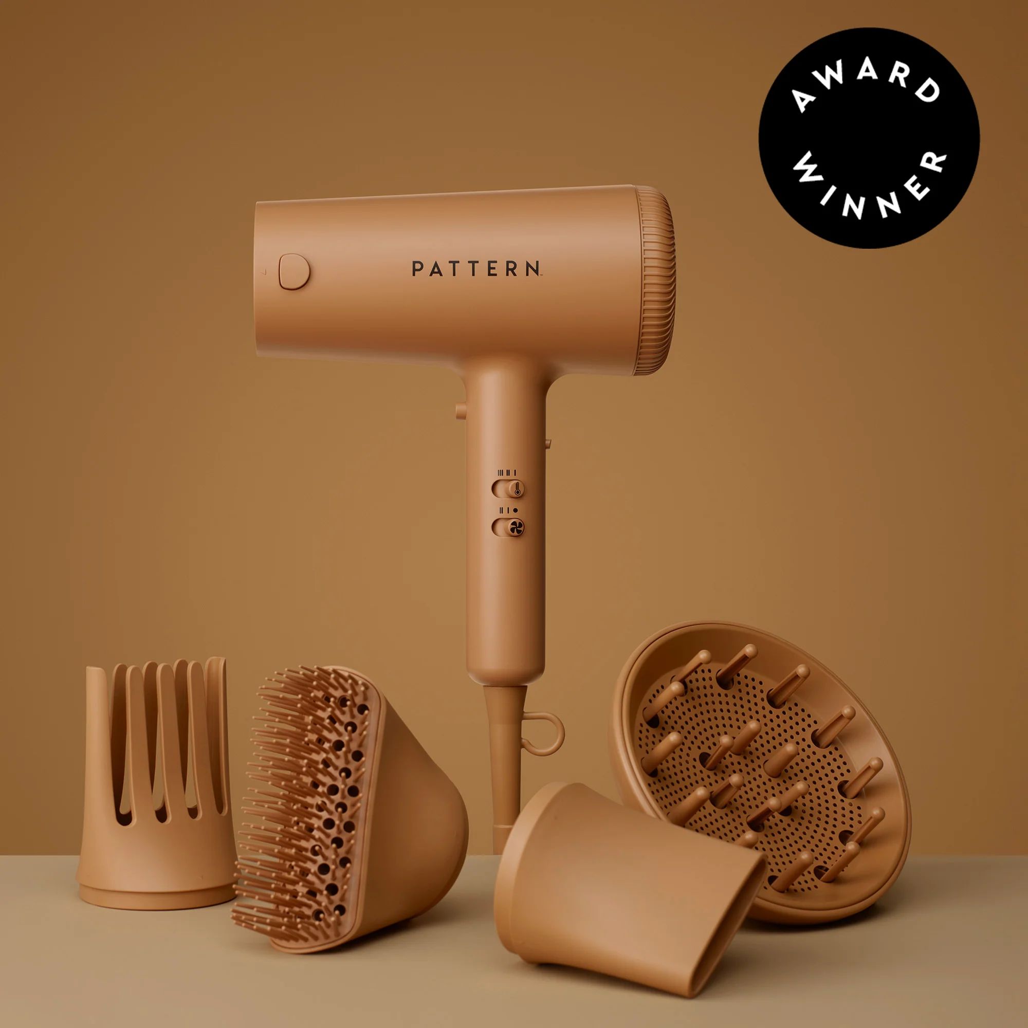 Blow Dryer for Curly Hair: Diffuser & Other Attachments | PATTERN | Pattern Beauty