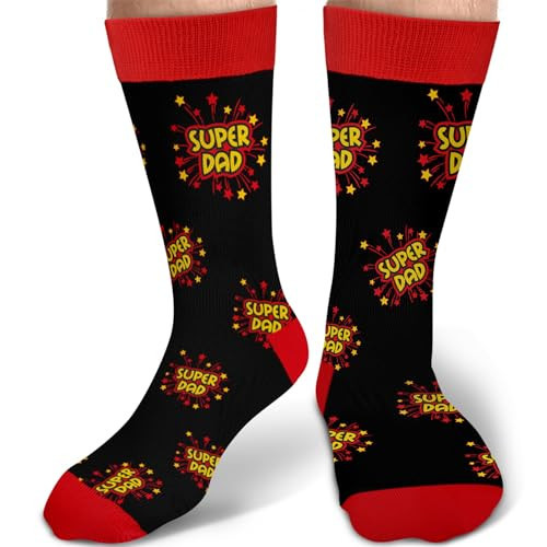 Fathers Day Dad Gifts from Daughter Son Kids Wife: Birthday Gifts for Him Husband Dad Christmas Stocking Stuffers for Men,Funny Socks Gift | Amazon (US)
