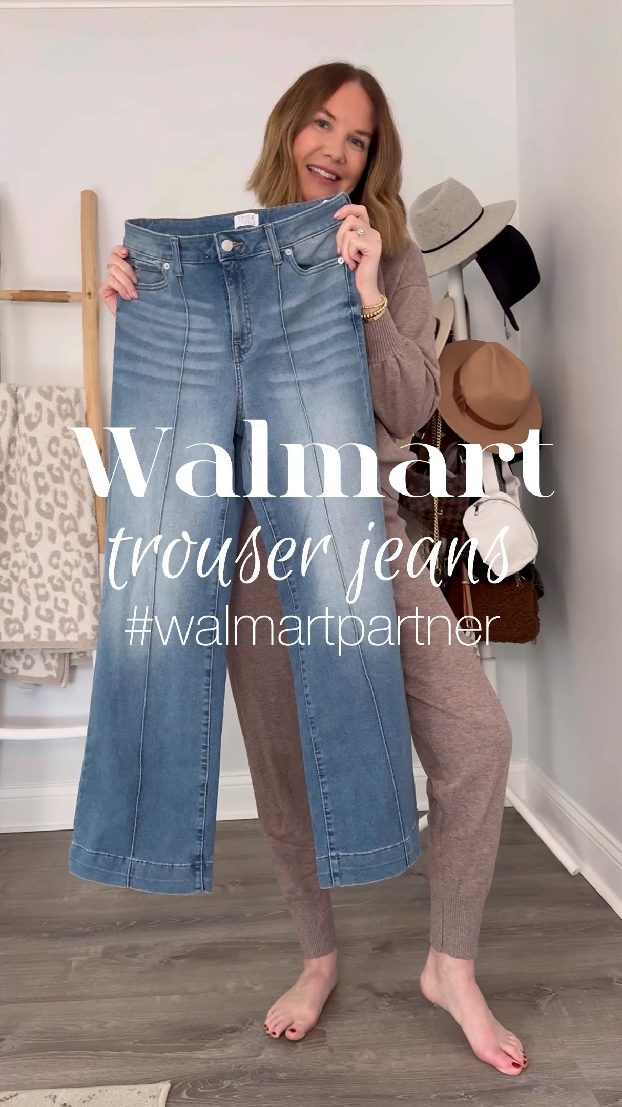 Let’s style my favorite $23 @walmartfashion jeans! #walmartpartner #walmartfashion

Wide leg trouser jeans TTS/4
Navy cardigan small
Red ballet flats TTS
White button down small
Shawl cardigan large
Clogs TTS
Plaids blazer small
Sherpa lined vest S/M

Try on haul, how to style, fall fashion trends 2024, what to wear, workwear, business casual outfit, trouser jeans, wide leg, elevated casual style 

#LTKOver40 #LTKSeasonal #LTKStyleTip