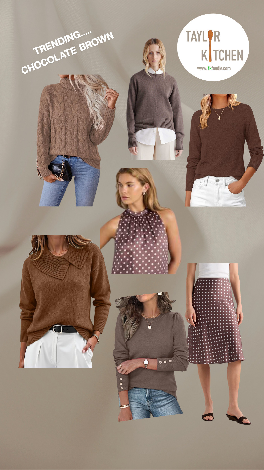 Chocolate brown is trending for fall 🍁
I've just begun to uncover my favorites for the season.  My initial picks that may or may not be in my shopping cart 😉 

 #LTKSeasonal #LTKOver40 #LTKWorkwear