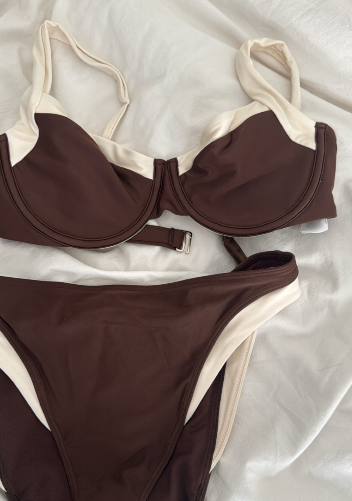 Most flattering brown/cream bikini. Love it 

#LTKootd #LTKfitnessgoals #LTKSwim