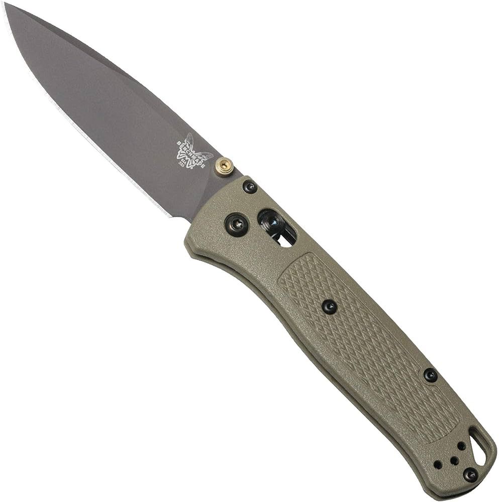 Benchmade - Bugout 535 Folding Knife for Everyday Carry and Camping, Drop-Point Blade, Plain Edge... | Amazon (US)