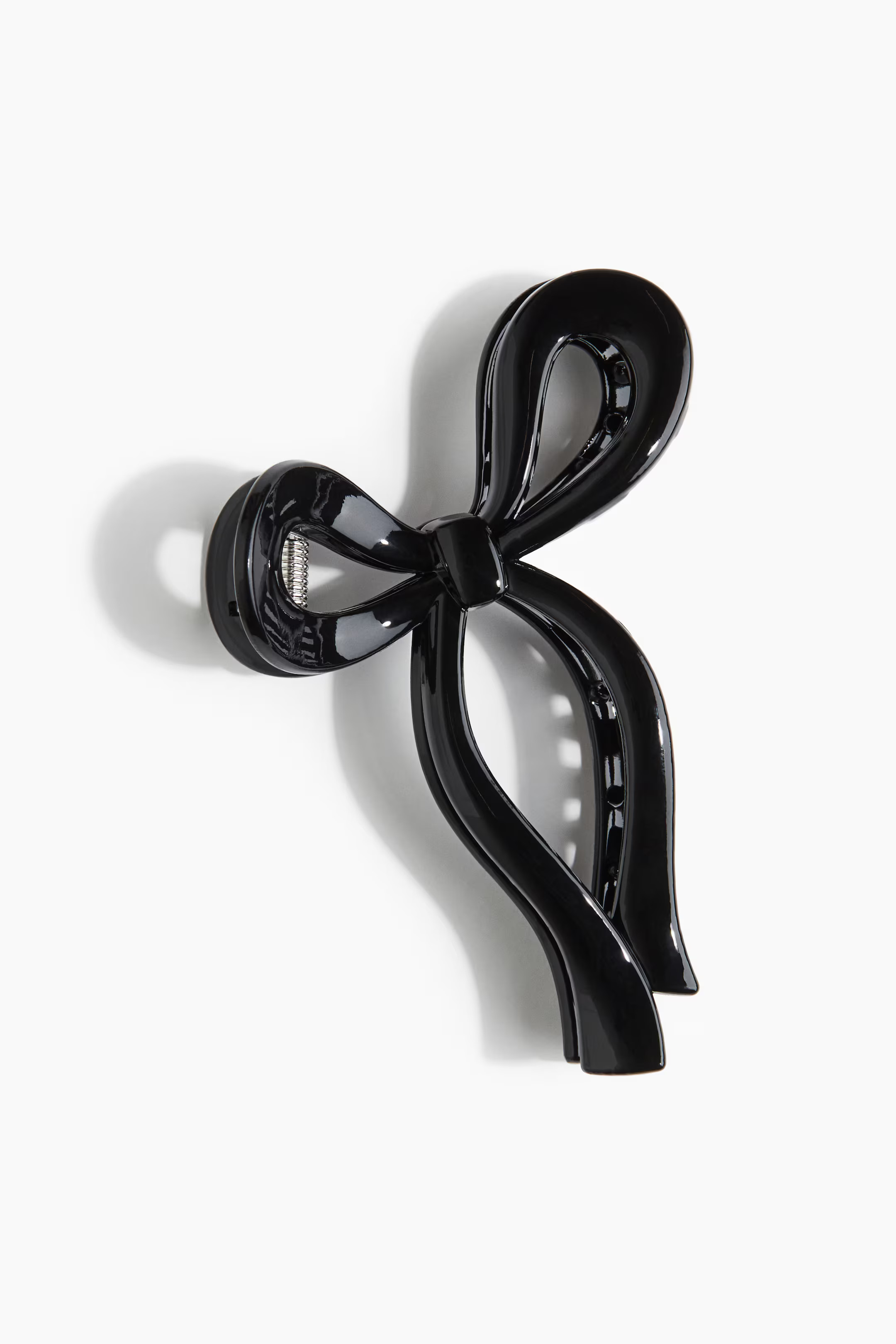 Bow hair claw - Black - Ladies | H&M US | H&M (US + CA)