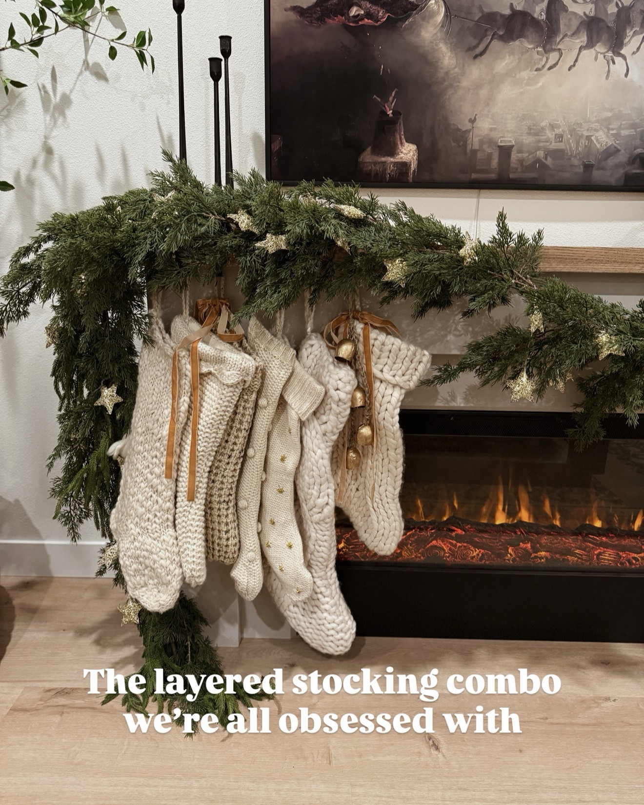 Always love this stocking combo from last year! Most of these stockings are still available 🙌 

I’m going to try to replicate this look but maybe throw in a little color, but the chunky knits are always a classic. 

#christmasinspo #christmasdecor #stockings #manteldecor

#LTKFindsUnder50 #LTKHoliday #LTKHome