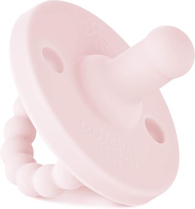 Ryan and Rose Cutie PAT Pacifier Pink Stage 1 | Amazon (US)