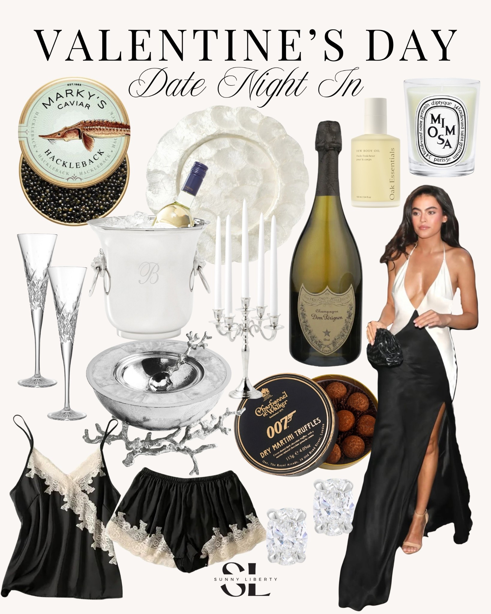 Everything needed for a formal date night at home for Valentine’s Day

#LTKfoodie #LTKSeasonal #LTKValentine