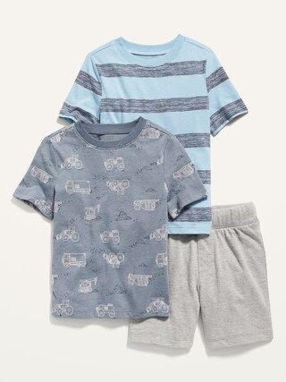 3-Piece T-Shirt and Shorts Set for Toddler Boys | Old Navy (US)