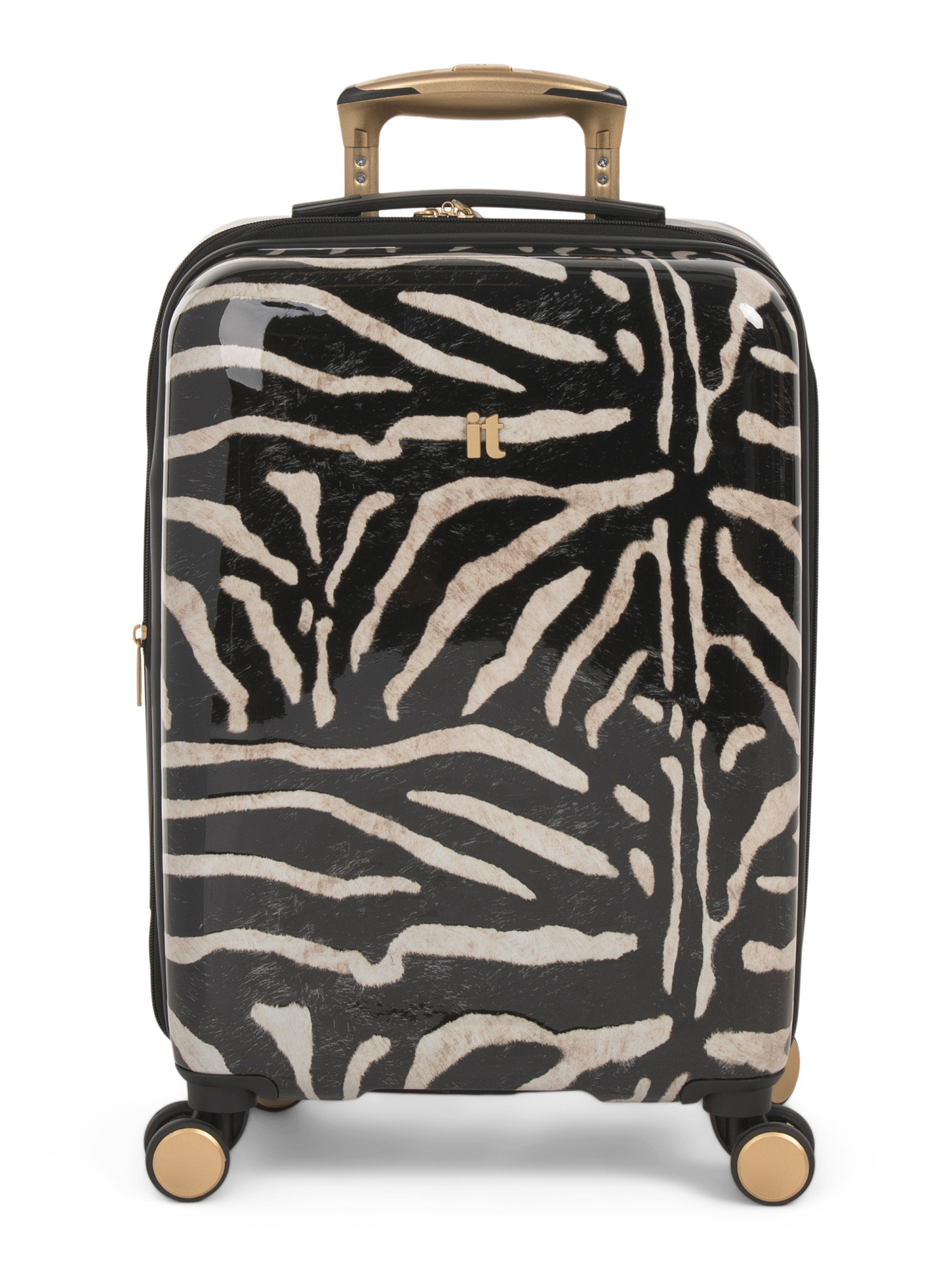 22in Zebra Print Hardside Carry-on Spinner | TJ Maxx