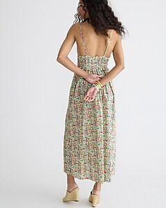 V-neck smocked-waist dress in Liberty® fabric | J. Crew US