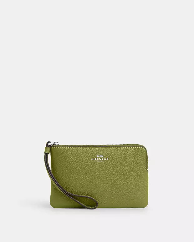 Corner Zip Wristlet | Coach Outlet US