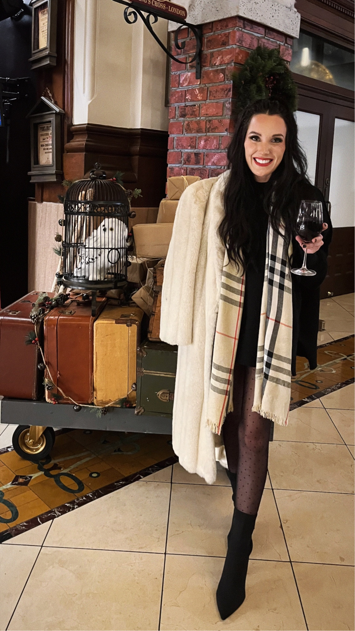 Fur coat was thrifted from an estate sale - highly recommend checking them for furs, leather, etc.!

#LTKfindsunder100 #LTKSeasonal #LTKHoliday