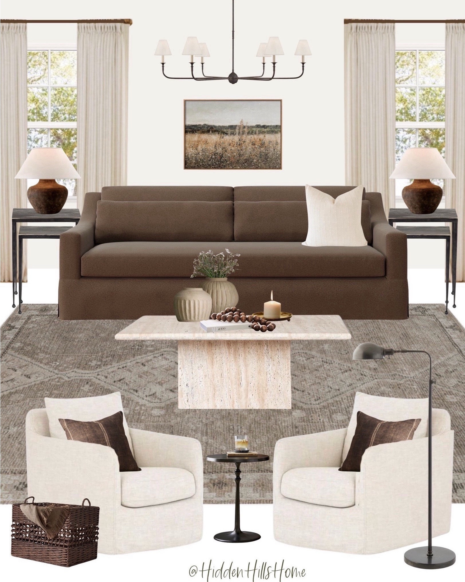 Living room decor mood board, living room design, brown sofa, living room room decor ideas, home decor Inspo #livingroom

#LTKHome #LTKSaleAlert #LTKSeasonal