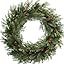 Christmas Wreath - 24 inch Artificial Wreath for Front Door with Pine Cones Needles for Indoor Ou... | Amazon (US)