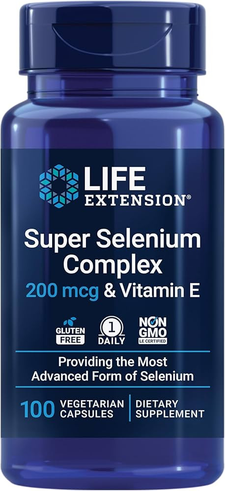 Life Extension Super Selenium Complex with Vitamin E – Cellular Health & Longevity Support – ... | Amazon (US)