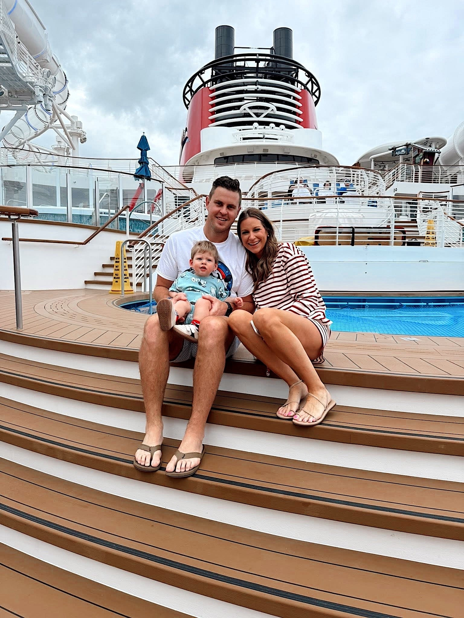 Our Disney cruise ootds! I’m in a small top and shorts, sandals and accessories and the boys outfits are all Amazon! 
What to wear on a Disney cruise women men toddler 

#LTKTravel #LTKSeasonal #LTKKids