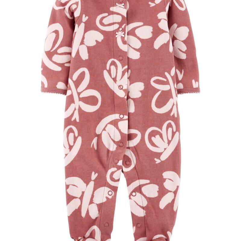 Baby Butterfly Snap-Up Cotton Sleep & Play | Carter's