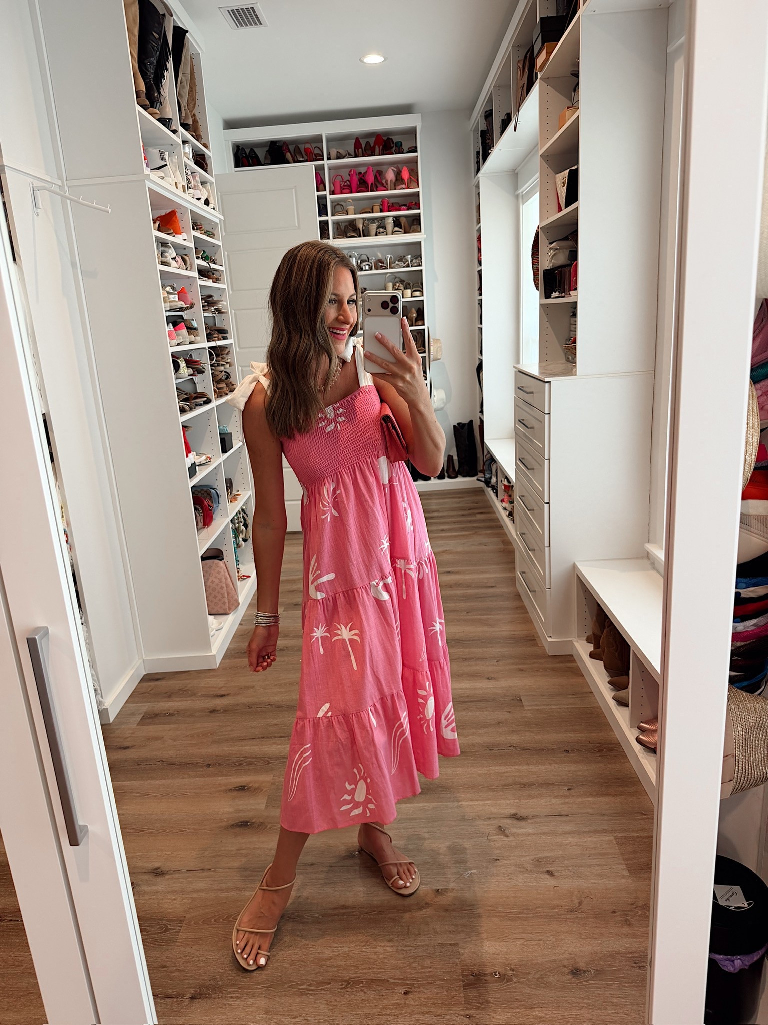 In a small dress, necklace, sandals and accessories - fits tts.

#LTKootd #LTKgrwm #LTKSeasonal
