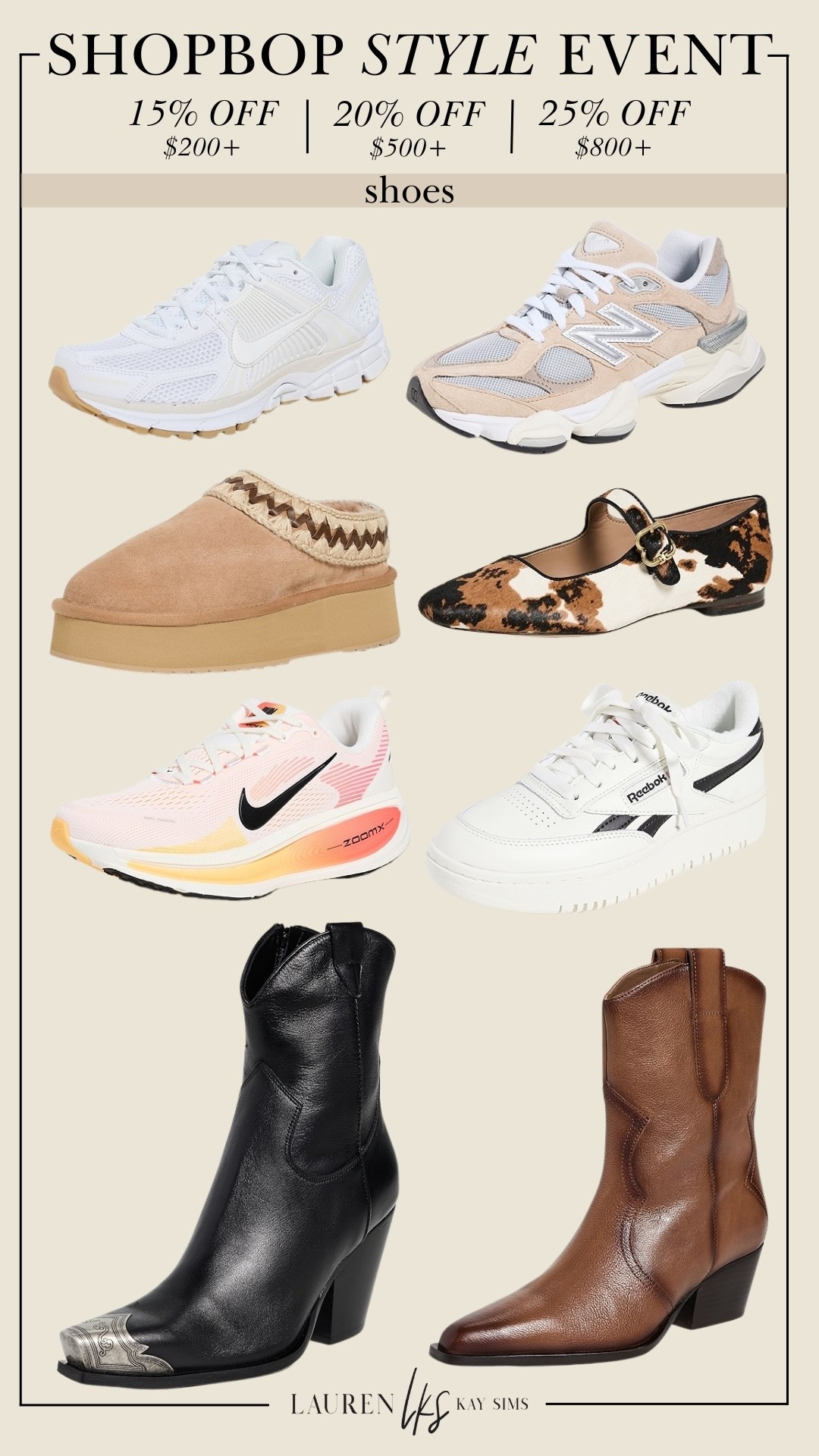 shopbop style event gets you up to 25% off! buy more save more!🩷

#LTKShoeCrush #LTKSaleAlert #LTKFindsUnder100