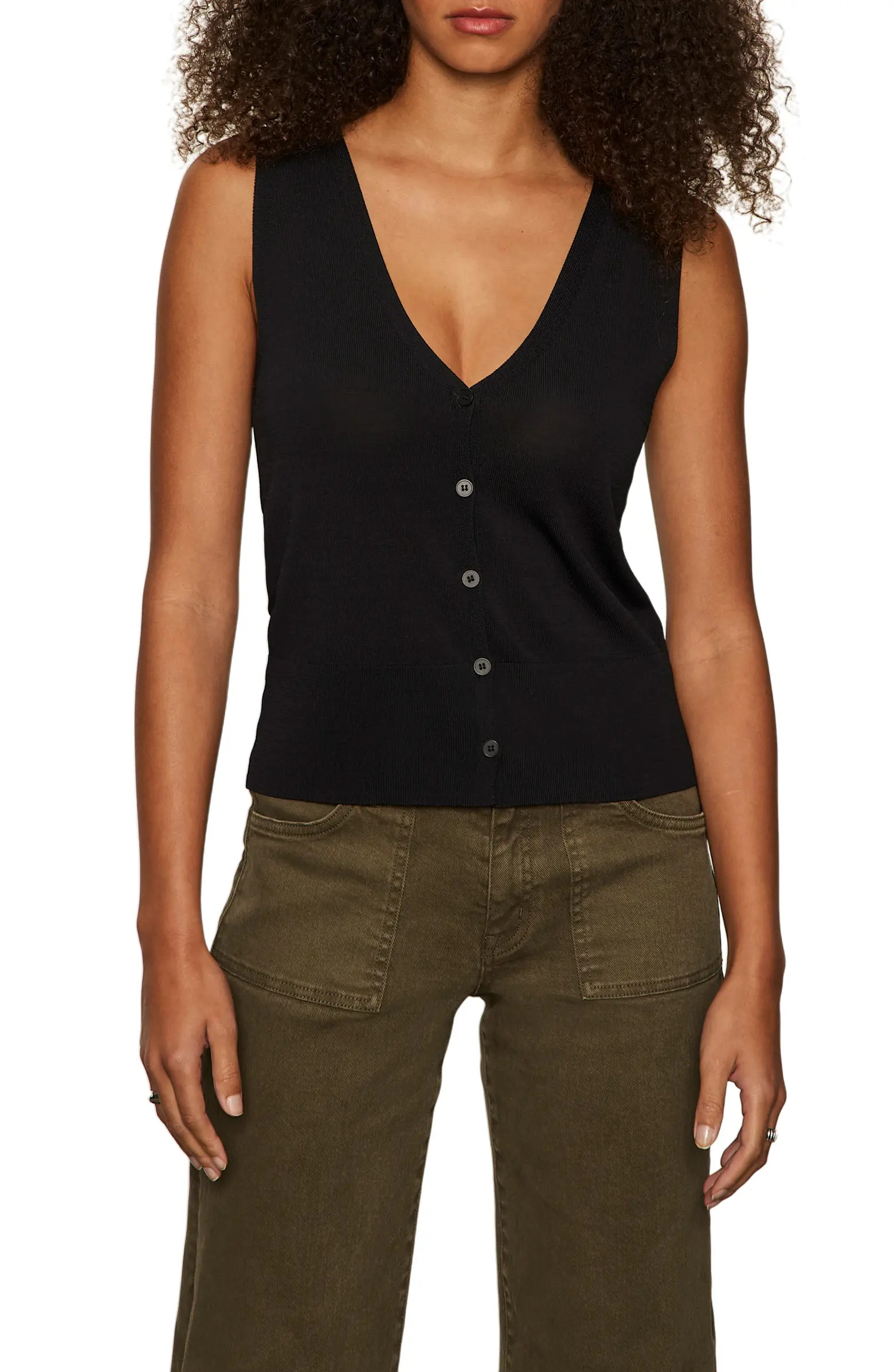 Sanctuary Button-Up Vest | Nordstrom | Nordstrom