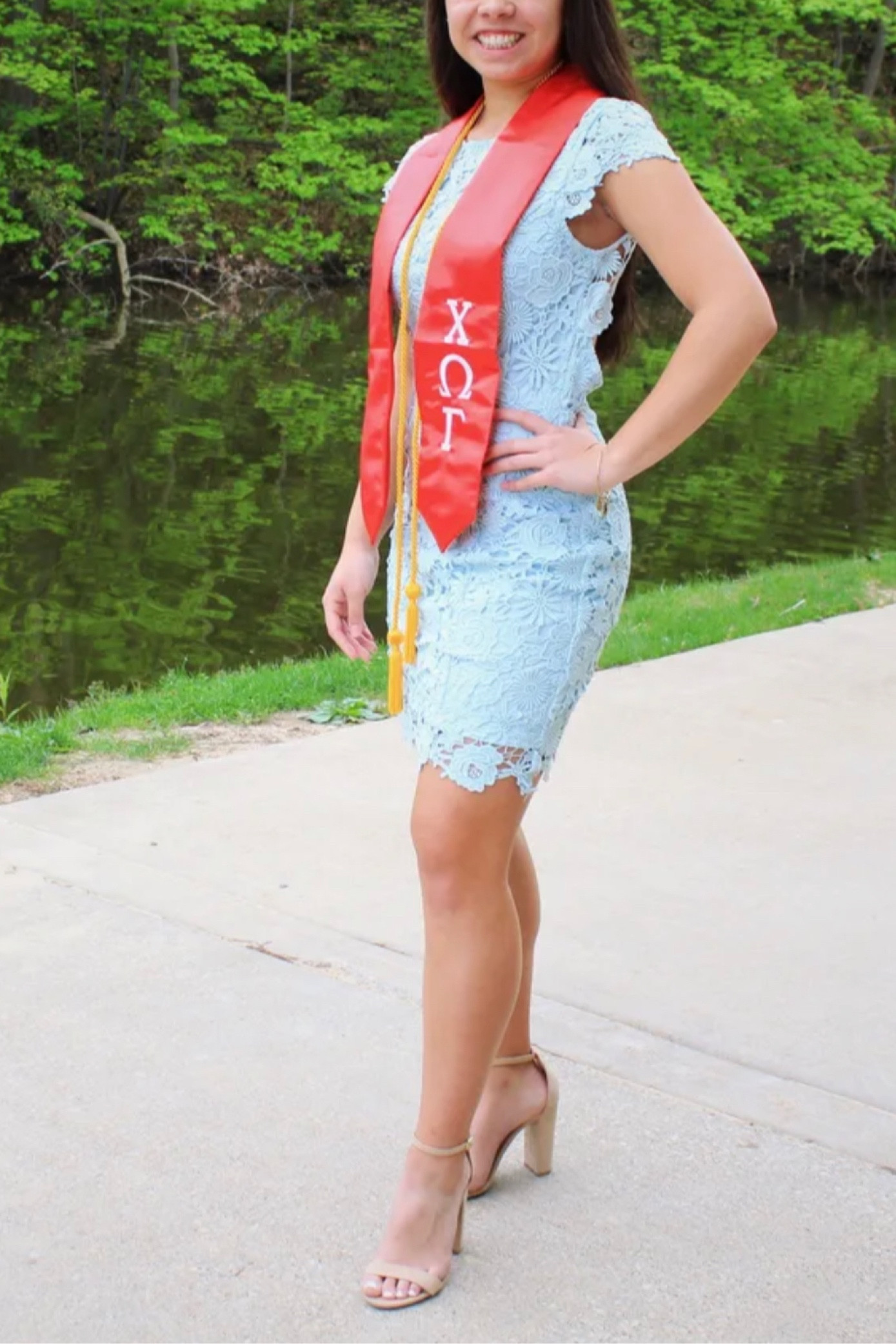 This light blue lace dress is perfect as a graduation dress! 

#LTKFind #LTKunder100 #LTKU