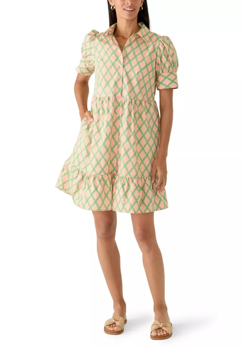 Women's Short Sleeve Meredith Shirt Dress | Belk