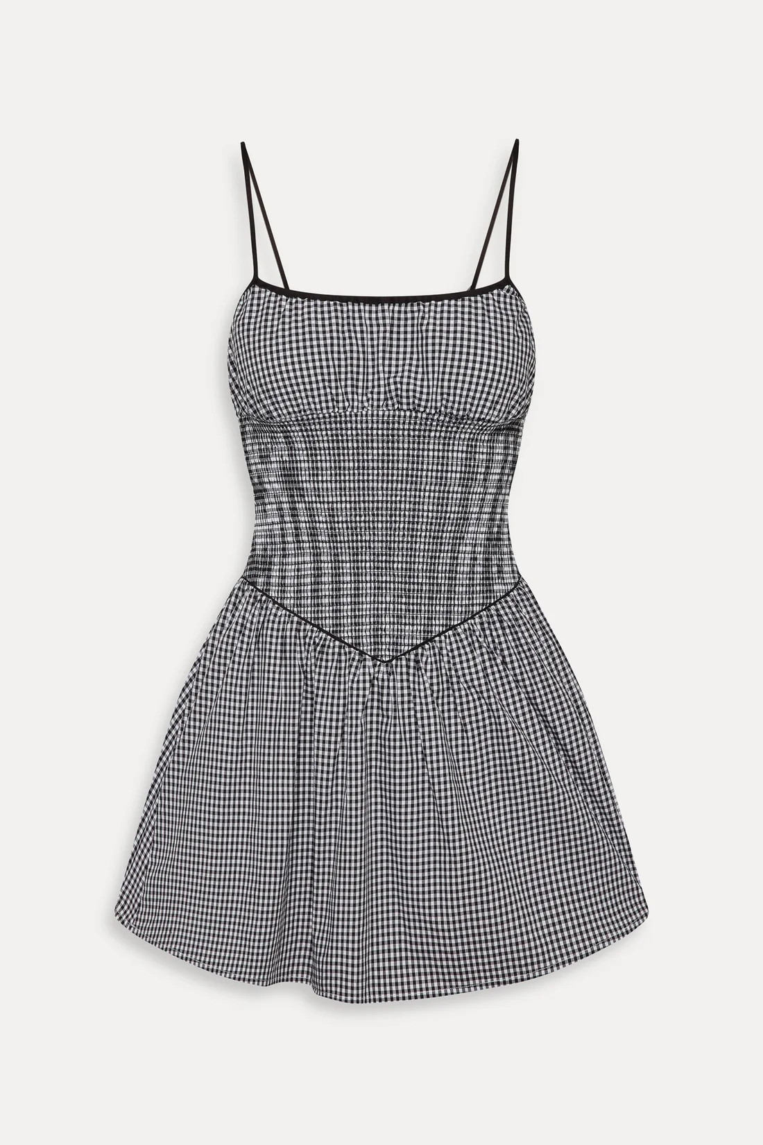 Coast Cotton Gingham Mini Dress - Cottage Tile | Frankies Bikinis