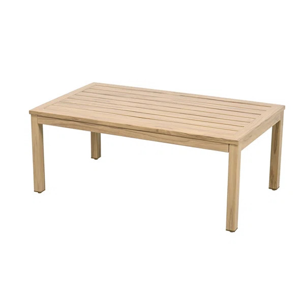 Dymir Rectangular Aluminum Outdoor Coffee Table | Wayfair North America