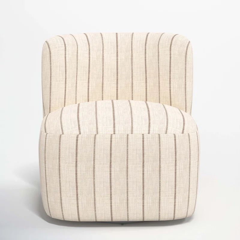 Mariza Upholstered Swivel Slipper Chair | Wayfair North America