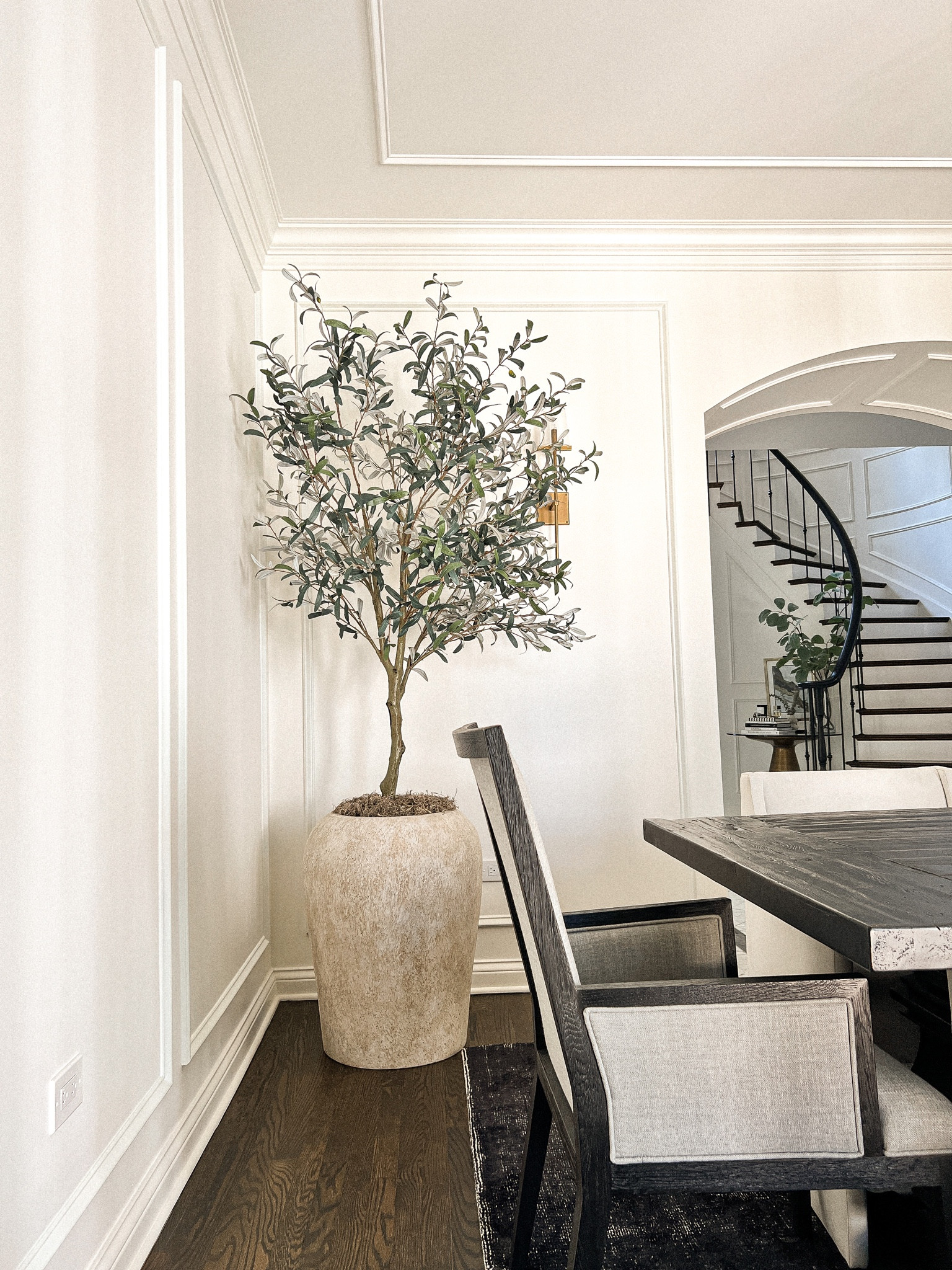 Faux olive tree. Pottery Barn planter. Dining room decor. Entry way decor. 

#LTKstyletip #LTKhome