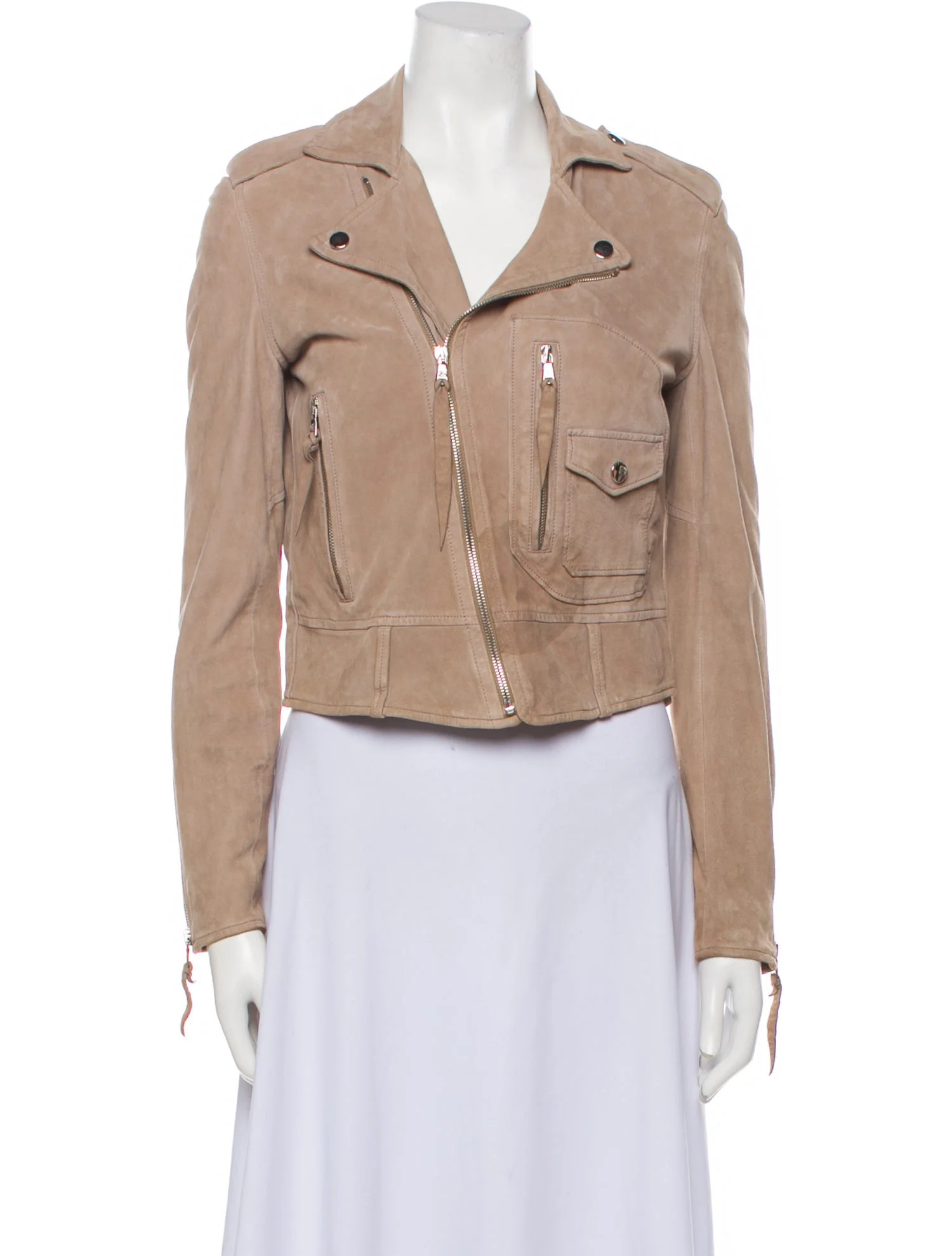 Suede Biker Jacket | The RealReal