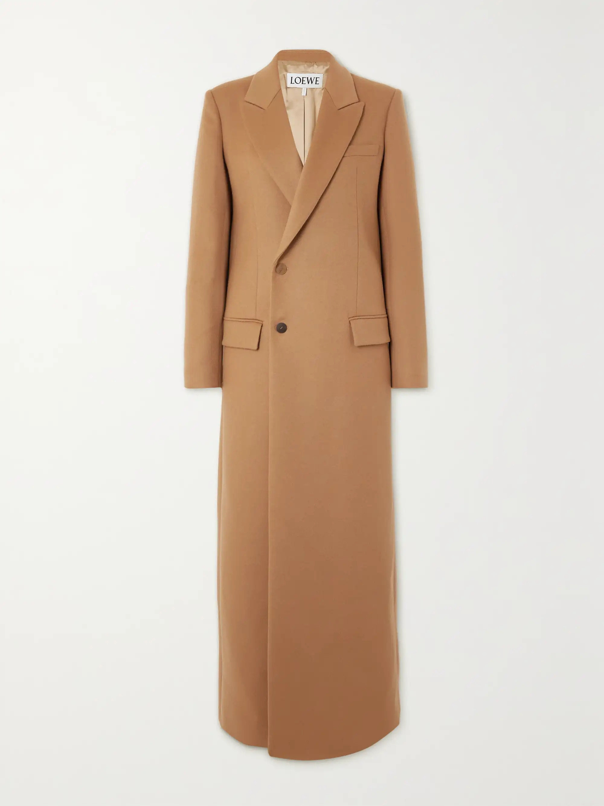 Double-breasted wool and cashmere-blend coat | NET-A-PORTER (US)