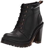 Dr. Martens Women's Averil Fashion Boot, Black Sendal, 8 | Amazon (US)