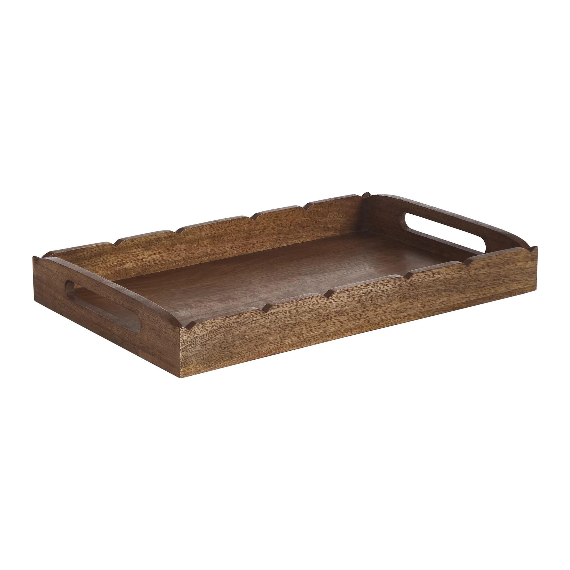 My Texas House 18" x 12" Natural Mango Wood Decorative Tray | Walmart (US)